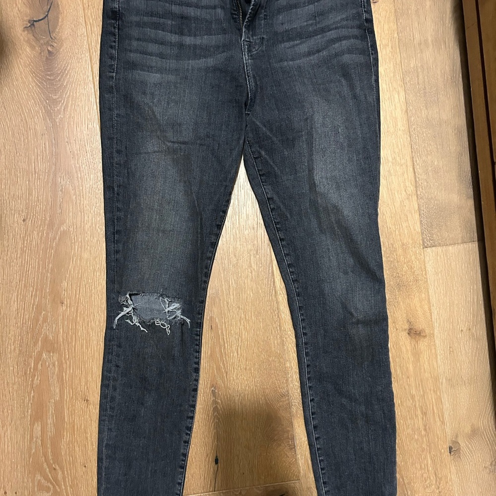 Frame Denim Women's Skinny Jeans - Dark Gray